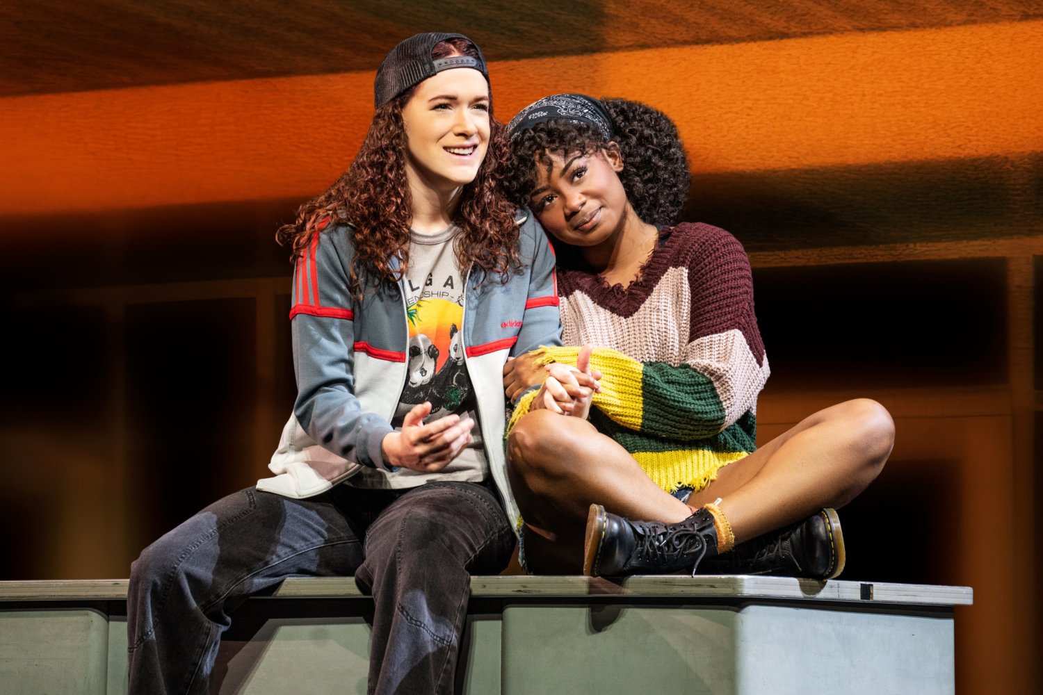 Jade McLeod and Lauren Chanel in Jagged Little Pill