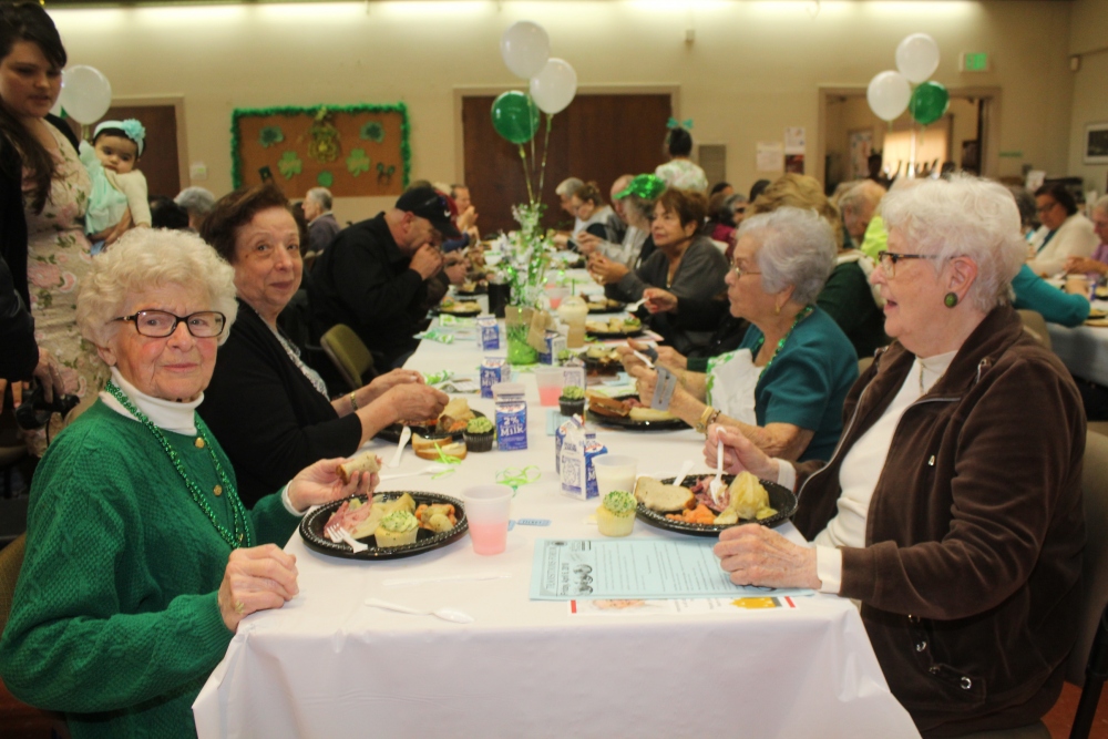 Weymouth seniors feast and have fun at St. Patrick's Day luncheon