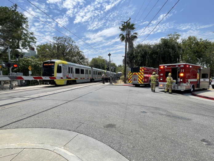 South Pasadena News 07-10-2021 Metro Train Hits Person Pedestrian