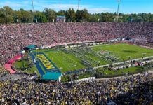 PHOTO: Jonathan Williams | The South Pasadenan | Rose Bowl Football 2024: No. 1 Michigan and No. 4 Alabama face-off in the College Football Playoff Semifinal at the Rose Bowl Game.