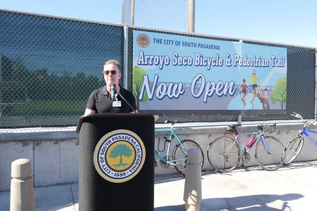 Arroyo Seco Bicycle & Pedestrian Trail South Pasadena Opening