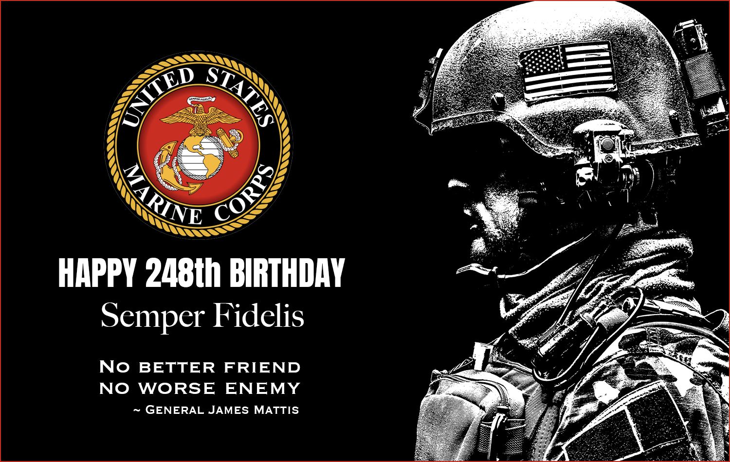 Marine Corps Birthday 2023 248 Years of Fierce Dedication The South
