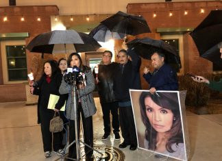 Vanessa Marquez killed by police. | Press conference at South Pasadena City Hall announcing wrongful death lawsuit.  "ER" Actress Vanessa Marquez was killed by police Aug. 30, 2018 at her South Pasadena home