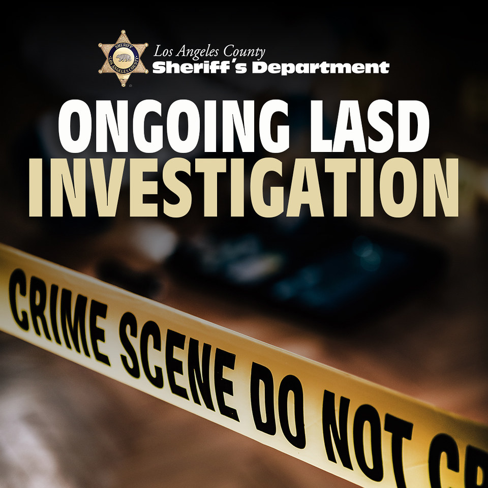 Murder Charge Investigation Los Angeles County Sheriff's Department Homeside Division