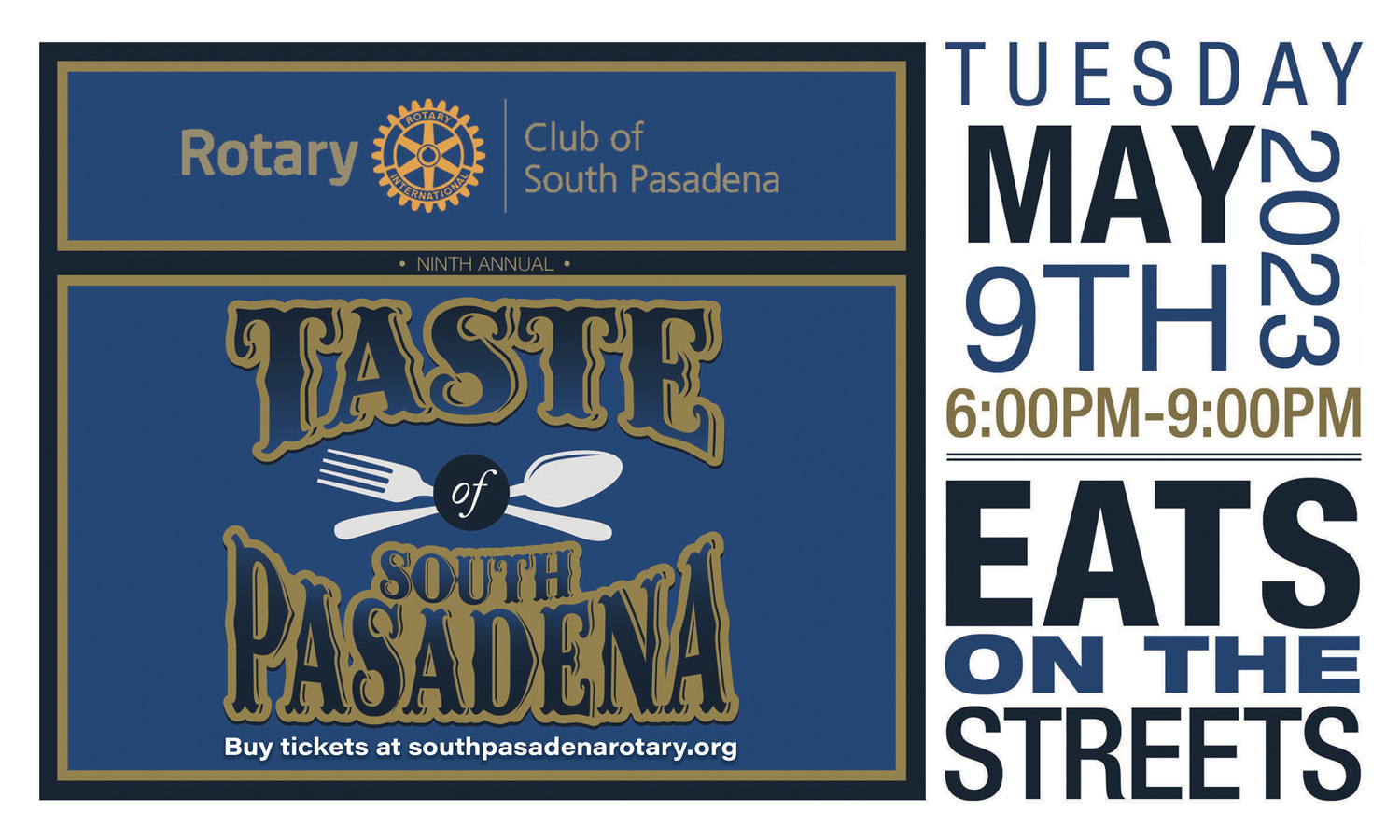 Taste of South Pasadena Event May 9, 2023 Food & Drink Outing