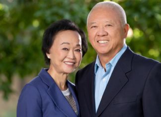 PHOTO: provided by City of Hope | The South Pasadenan | Andrew and Peggy Cherng, co-founders and co-CEOs of Panda Express. Andrew opened the first Panda Inn restaurant in East Pasadena in 1973.