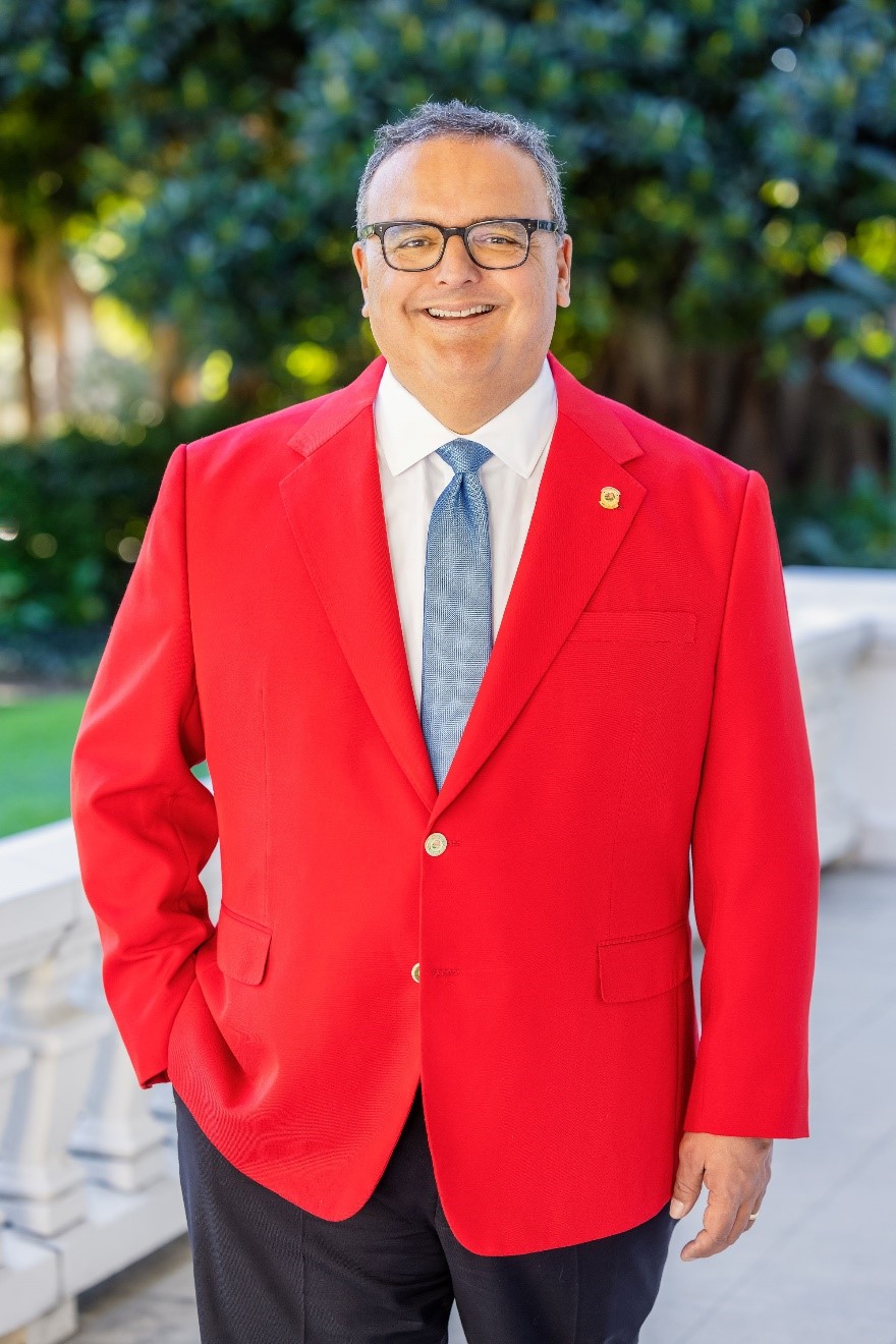 PHOTO: provided by Tournament of Roses | The South Pasadenan | 2025 Pasadena Tournament of Roses President Ed Morales