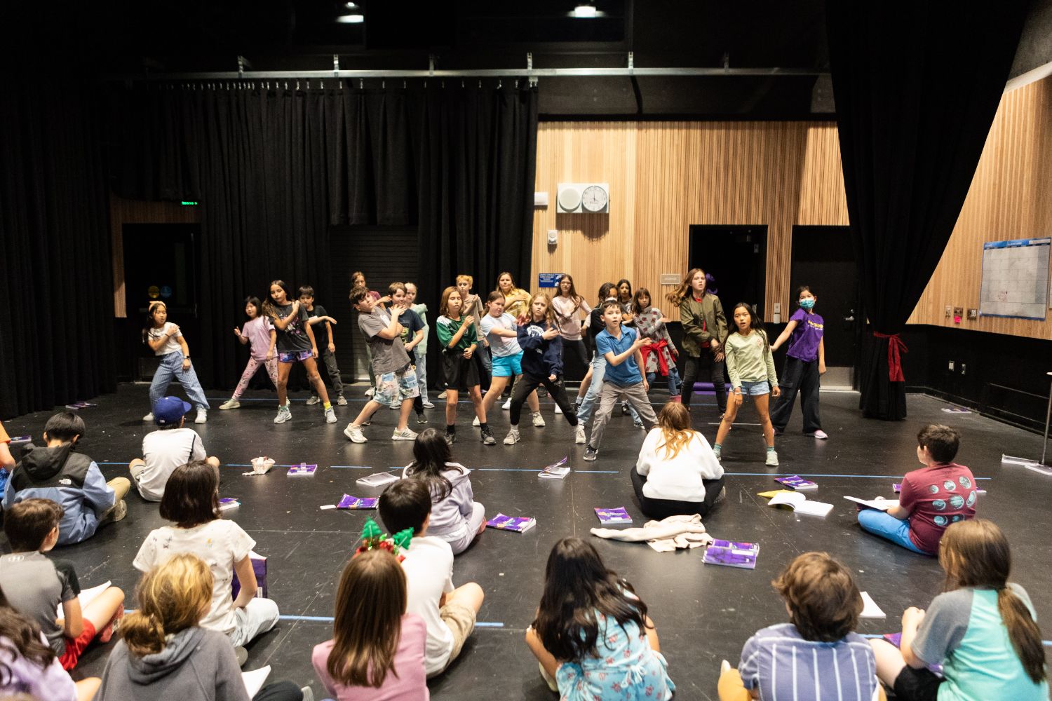PHOTO: J. Ryan Roberts | The South Pasadenan | Rehearsals for the 5th grade musical " Descendants The Musical". 