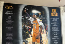 PHOTO: provided by SPARC | The South Pasadenan | The Kobe Bryant mural located in South Pasadena.