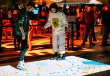 PHOTO: The Music Center | Night Games 2023 on Jerry Moss Plaza at The Music Center in downtown Los Angeles.