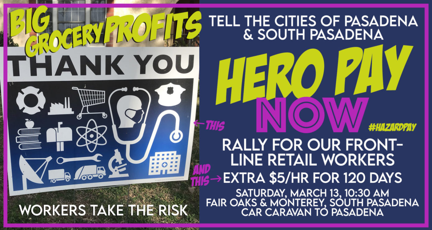 UPDATE Rally Saturday A Push for Hero Pay Community Beseeches