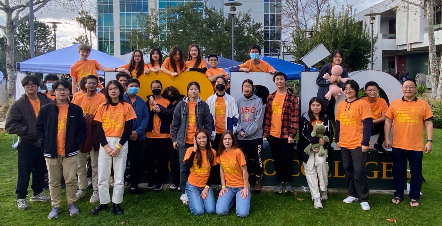 South Pasadena High School Science Olympiad Teams Selected to Compete in State Competition.