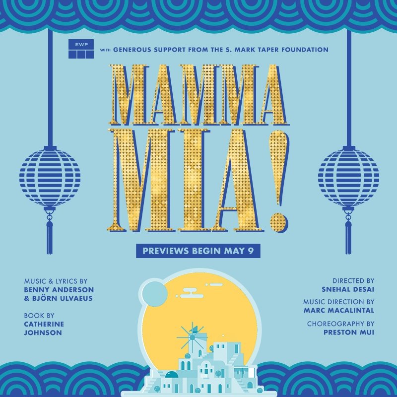 Mamma Mia Mel at 60! Styling by Red Apples and Glass Slippers - RAGS MNL # mammamia #eventstyling #blueand…