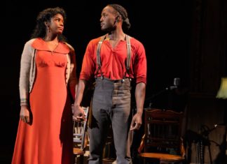 PHOTO: Evan Zimmerman for MurphyMade | The South Pasadenan | Sharaé Moultrie and Matt Manuel in the GIRL FROM THE NORTH COUNTRY North American tour