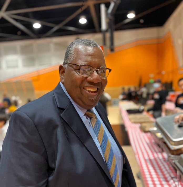 PHOTO: brought to you by SPHS Music Boosters |  South Pasadenan |  Head of the SPHS Music Department, Howard E. Crawford.
