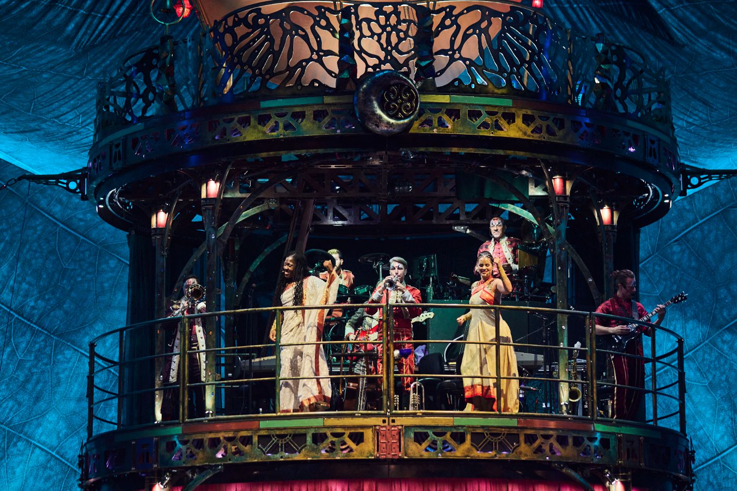 PHOTO: Matt Beard | The South Pasadenan | The band of Cirque du Soleil's KOOZA