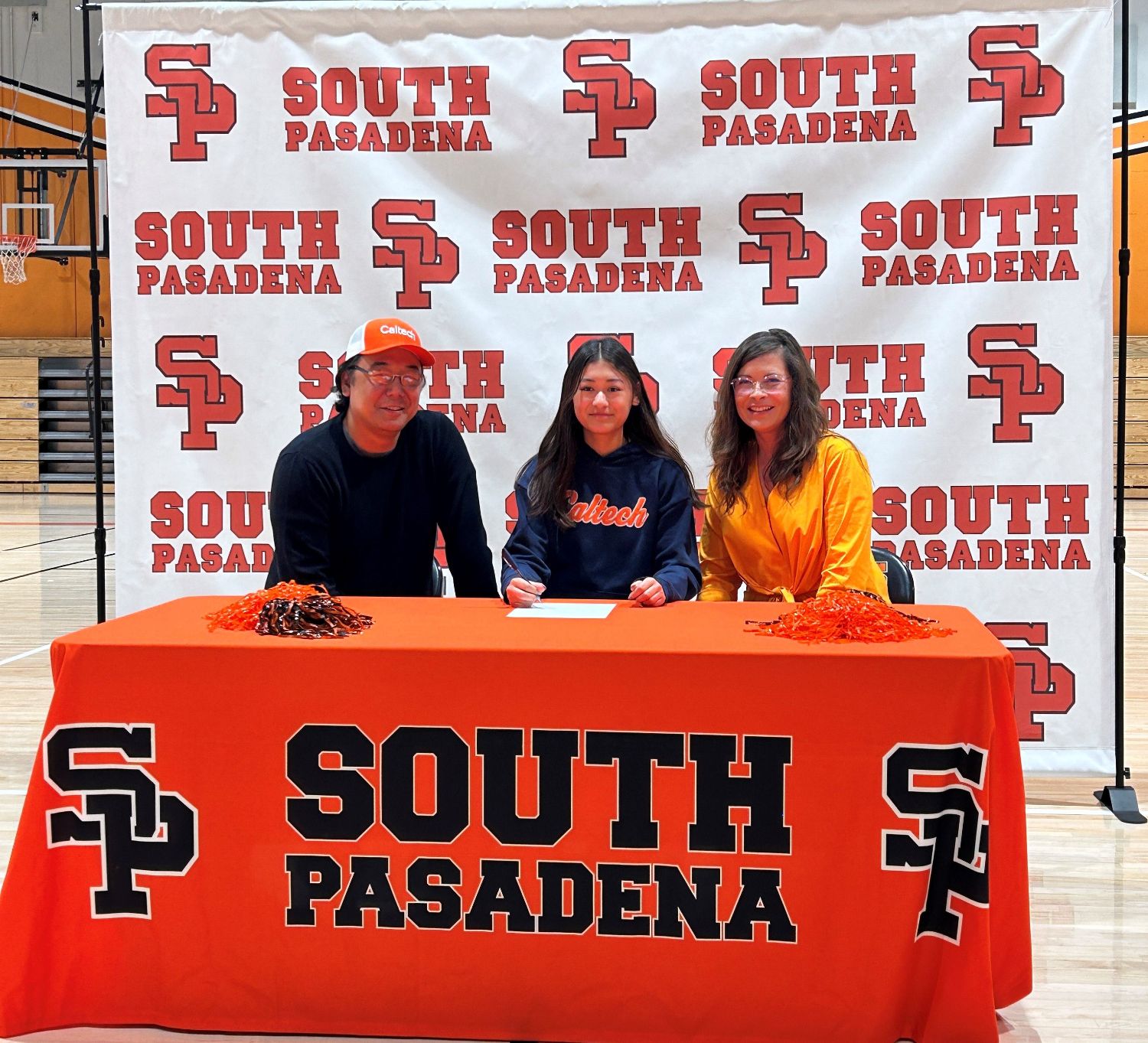 PHOTO: Anthony Chan | The South Pasadenan | Eleanor Yamada signs on to play girls soccer at Cal Tech.