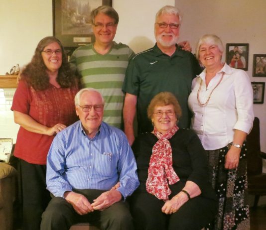 PHOTO: Tanya Kraft | The South Pasadenan | Rick Kraft, second from left, photographed with his siblings and parents.