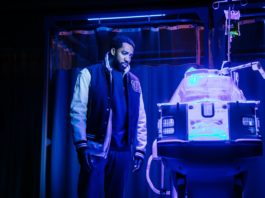 PHOTO: Jeff Lorch | The South Pasadenan | Maurice Williams in Tiny Father at Geffen Playhouse