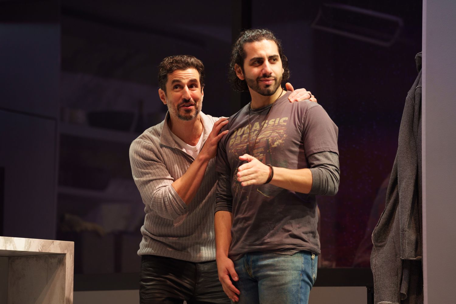 PHOTO: Aaron Epstein | The South Pasadenan | Ryan Shrime and Nicky Boulos in The Ants at Geffen Playhouse. 
