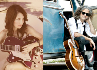 PHOTO: The Blue Guitar | The South Pasadenan | Singer/songwriters Maria Taylor and Noah Zacharin