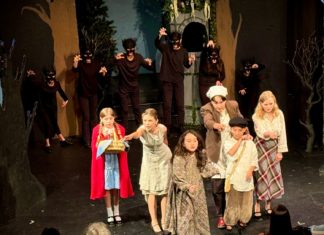 PHOTO: provided by YSTA | The South Pasadenan | The cast of Into the Woods at Young Stars Theatre Academy in South Pasadena.