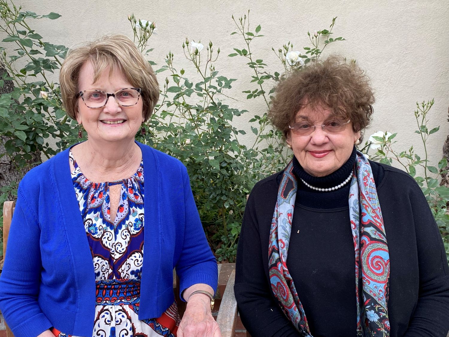 PHOTO: provided by organization | The South Pasadenan | Sally Kilby, left, and Ellen Daigle will be honored with Senior Champion Awards on Monday, August 14, from the Senior Citizens’ Foundation of South Pasadena.