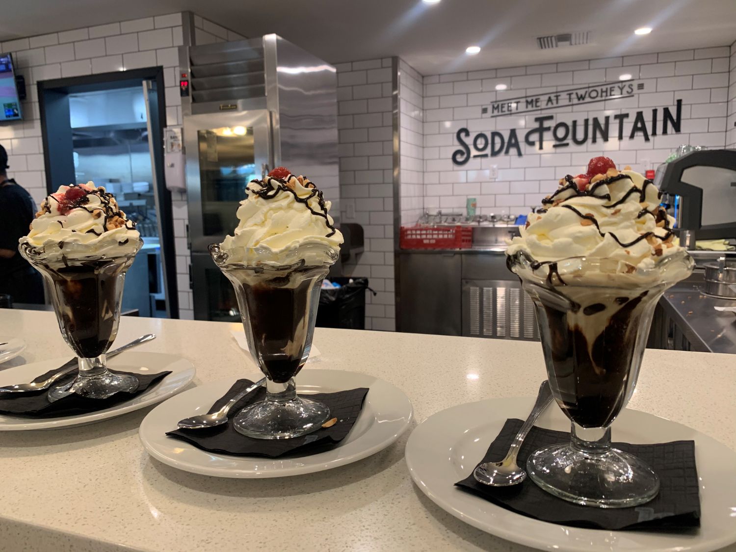 PHOTO: provided by Twohey's | The South Pasadenan | Twohey's famous sundaes served at the soda fountain in South Pasadena.