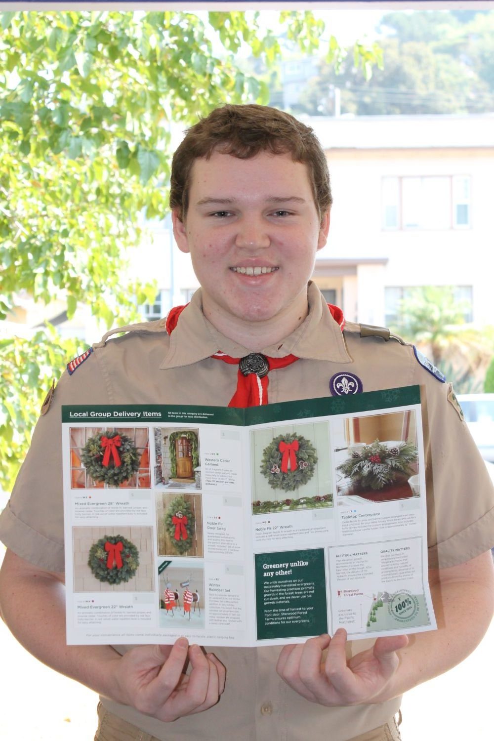 PHOTO: Provided by Boy Scout Troop 342 | The South Pasadenan | Scouts are taking orders now for 'Christmas Greenery' the annual fundraising tradition