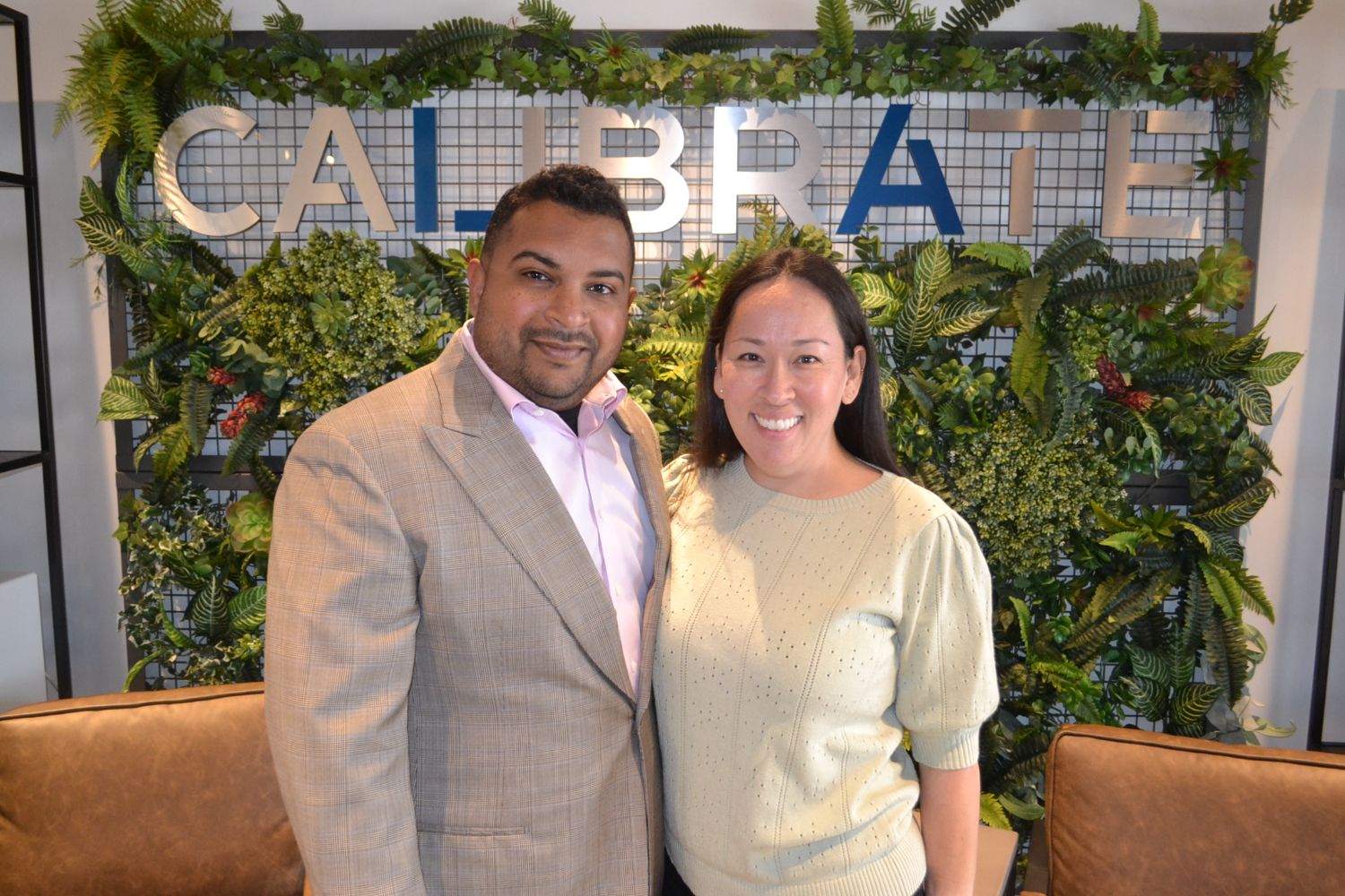 PHOTO: Alisa Hayashida | The South Pasadenan | Calibrate owner, Jonathan Raju, with his wife, Lani Hashimoto-Raju.