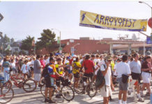 PHOTO: Jerilyn Lopez Mendoza | The South Pasadenan | Cyclists, walkers, runners, scooters, skate boarders wheelchair users, families with strollers set to head for the 110 Freeway on October 29, 20 years after the first event of its kind.