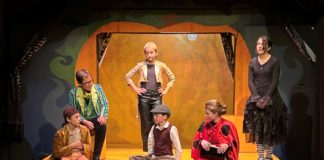 PHOTO: Young Stars Theatre | The South Pasadenan | The cast of YST's "James and The Giant Peach" on stage at Fremont Centre Theatre in South Pasadena, CA.
