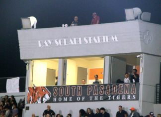 PHOTO: Henk Friezer | The South Pasadenan | The Ray Solari Stadium at South Pasadena High School
