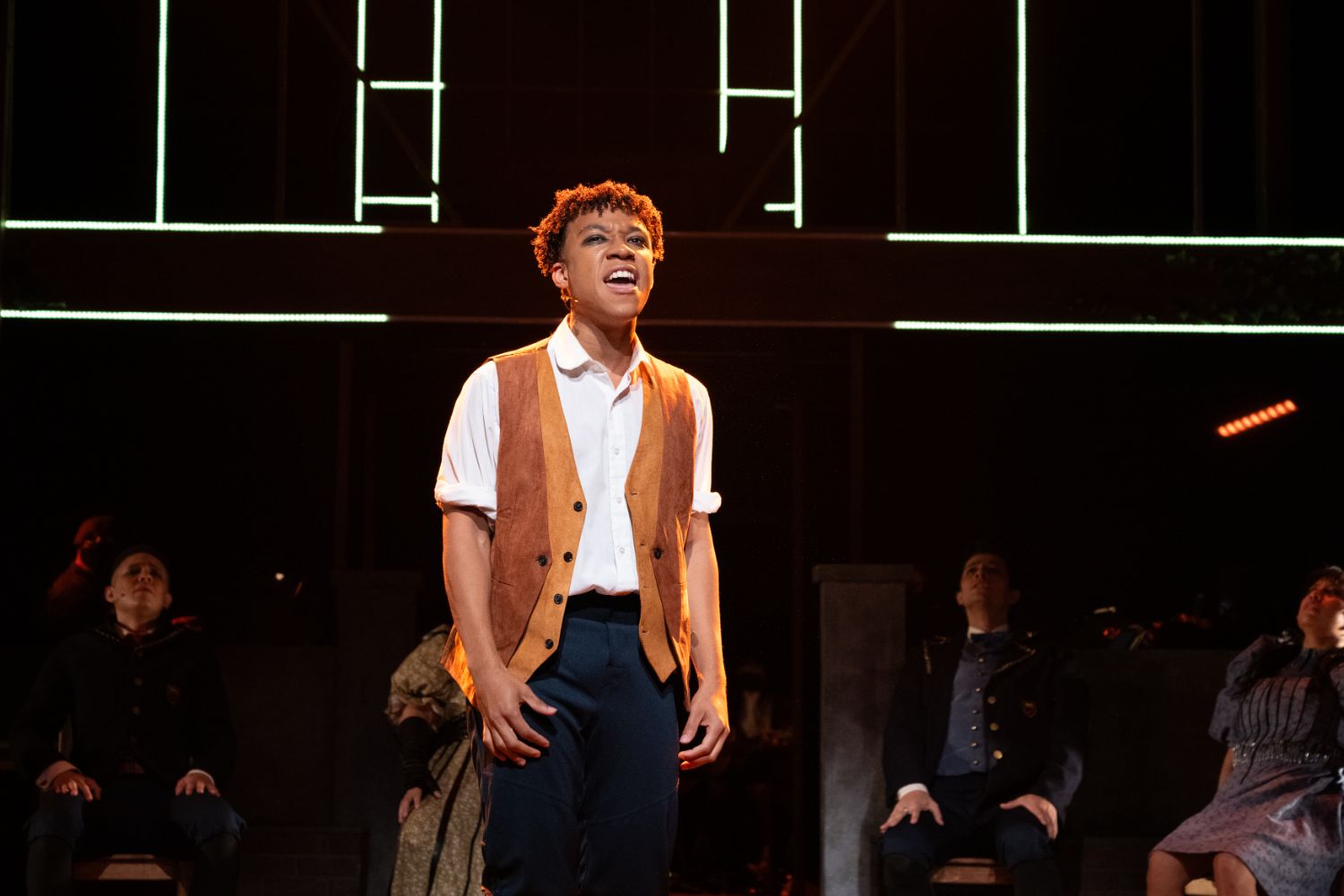 PHOTO: Jenny Graham | The South Pasadenan | Marcus Phillips as Moritz Stiefel performs “Don’t Do Sadness” in Spring Awakening at East West Players.