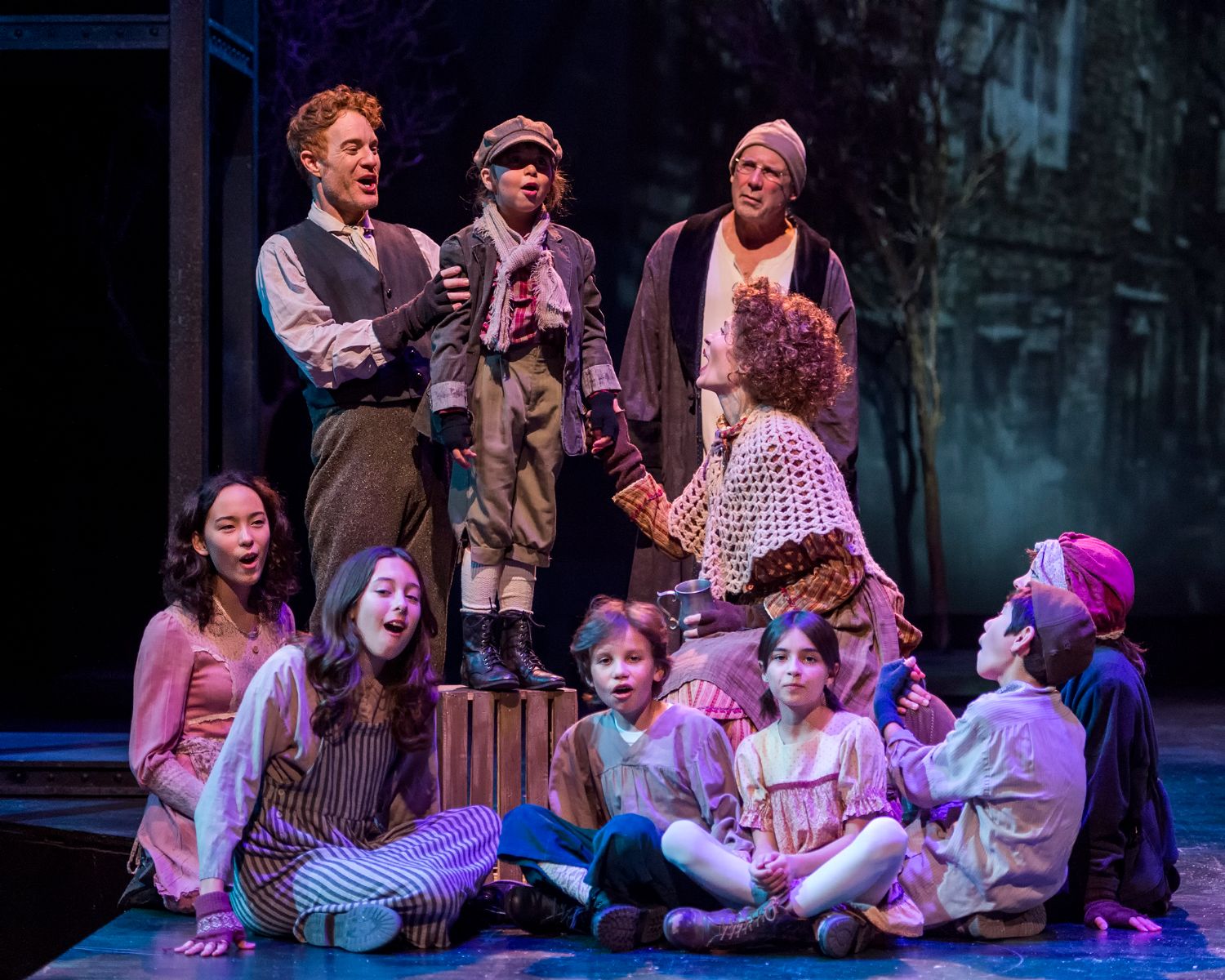 PHOTO: Craig Schwartz | The South Pasadenan | The cast of A Christmas Carol at A Noise Within.