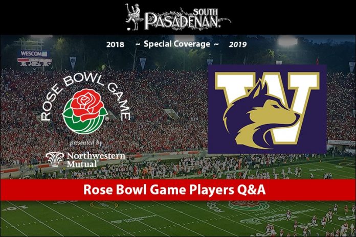 Rose Bowl Game 2019 Washington State Jake Browning