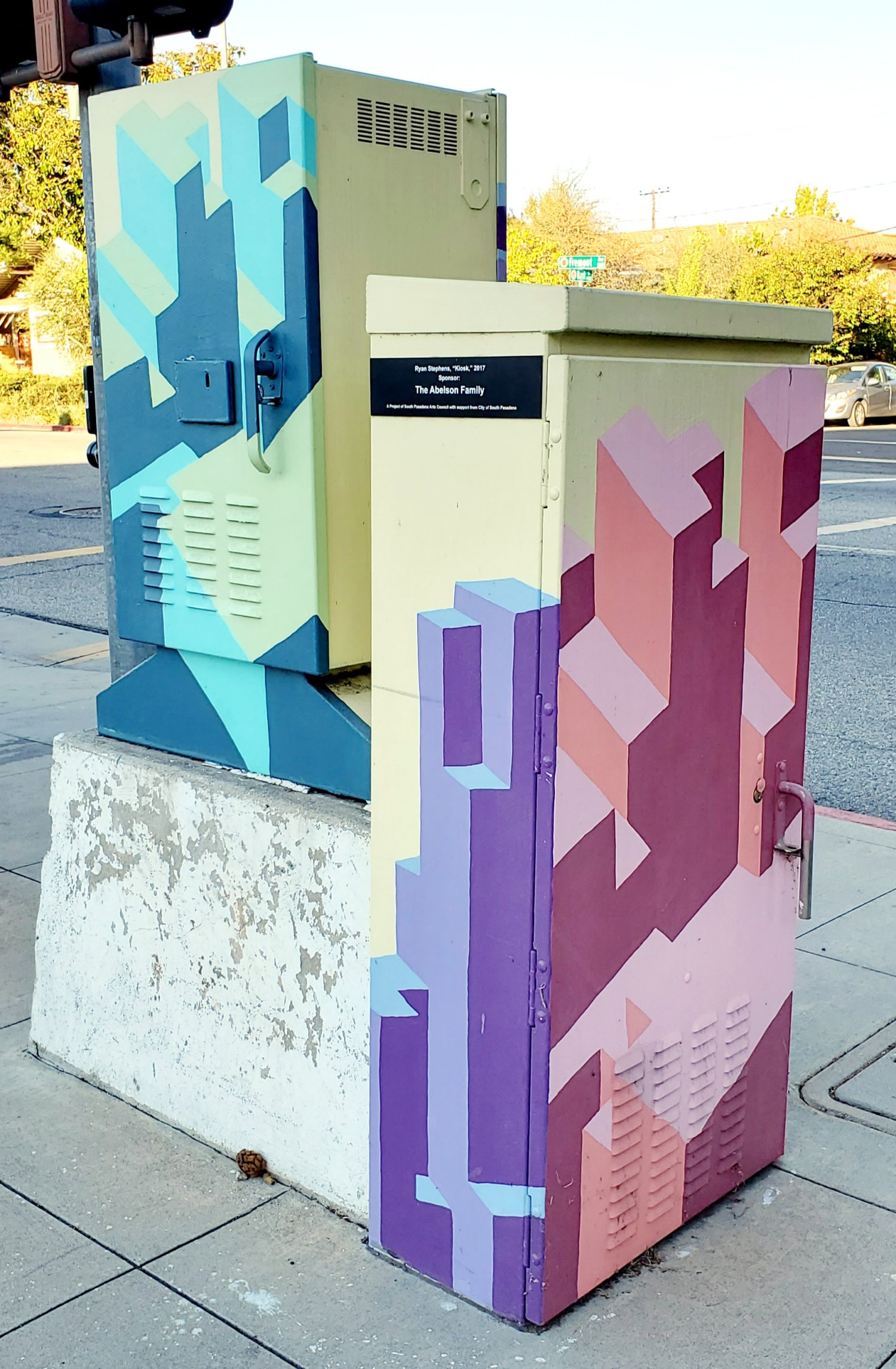 Painted Utility Box Public Art/Mural : 28 Steps (with Pictures